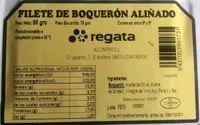 Filete boqueron aliñado