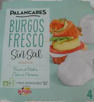 Burgos fresco sin sal