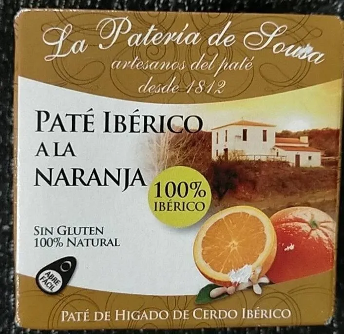Paté Ibérico a la naranja