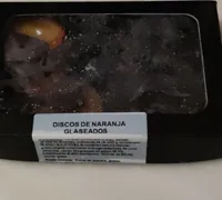 Discos de naranja glaseados
