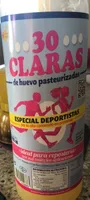 30 claras de huevo pasteurizadas