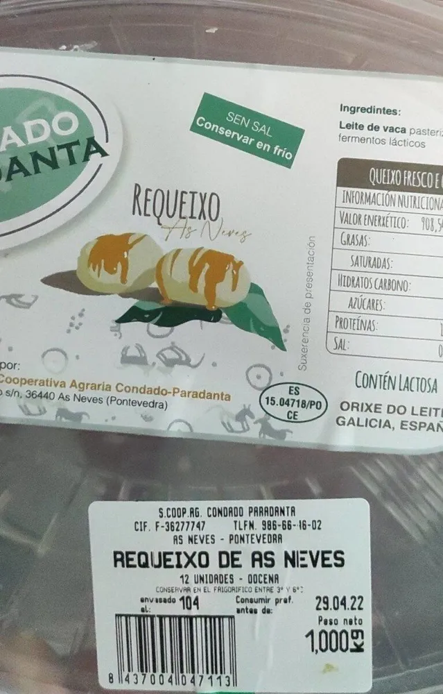 Requeixo as neves
