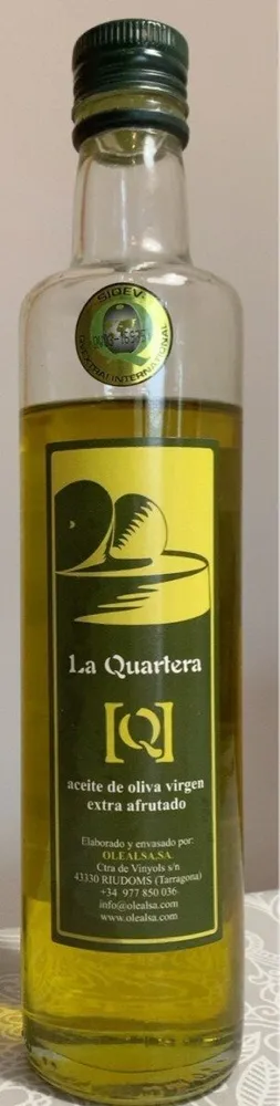 Aceite de oliva virgen extra afrutado