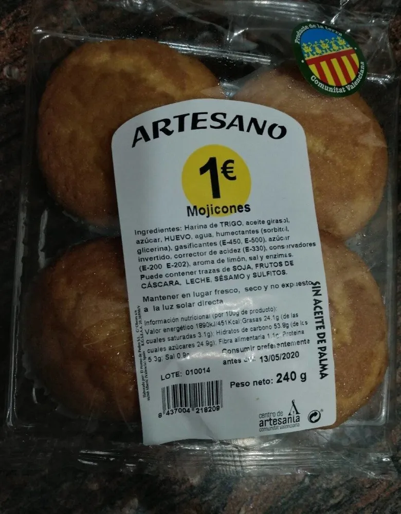 Mojicones ARTESANO