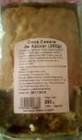 Coca casera de azúcar