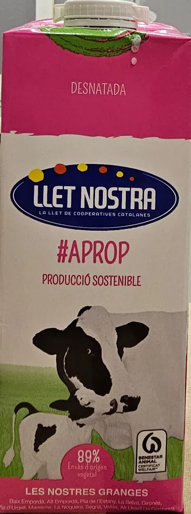 Llet Desnatada