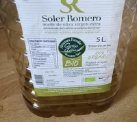 huile d olive Soler romero