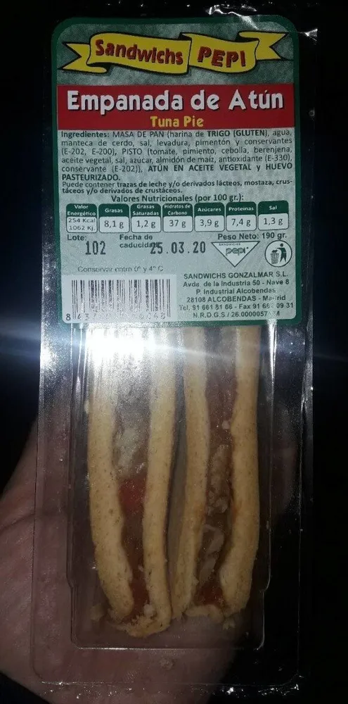 Empanada de atún