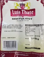 Salchicha Bratwurst