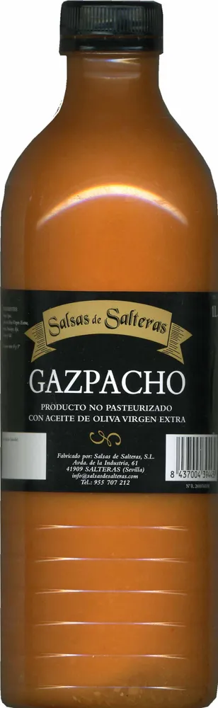 Gazpacho fresco andaluz