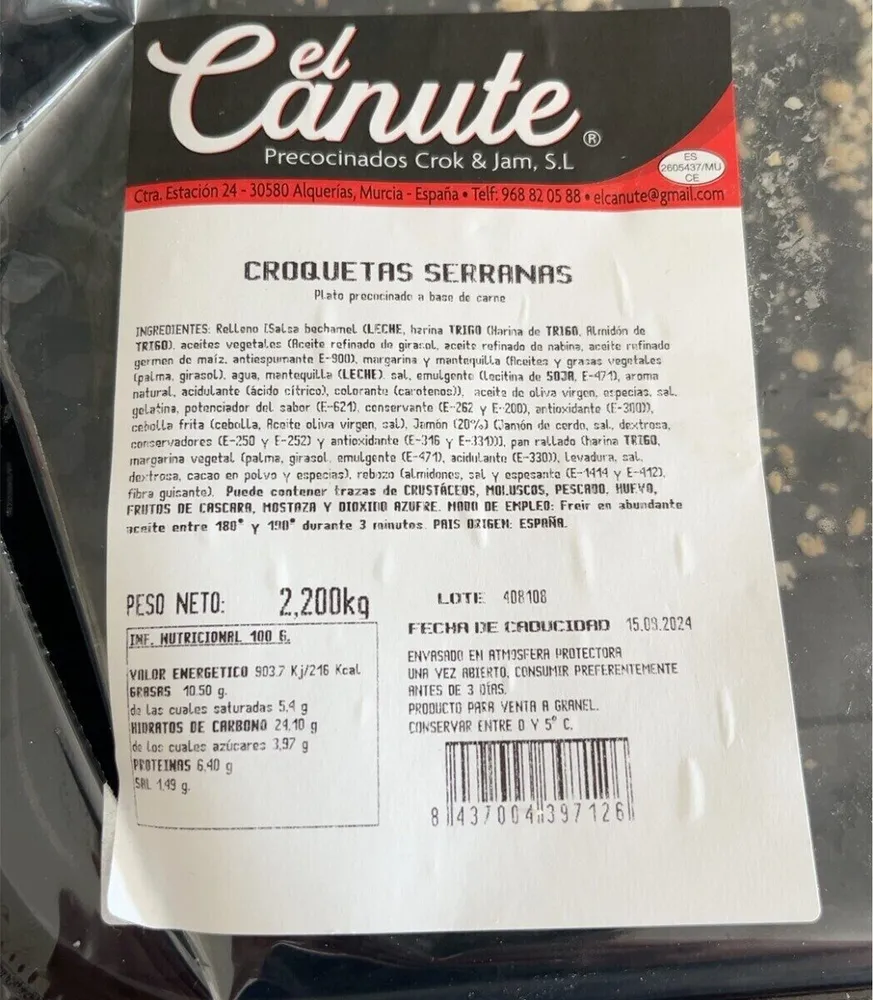 Croquetas sylvie