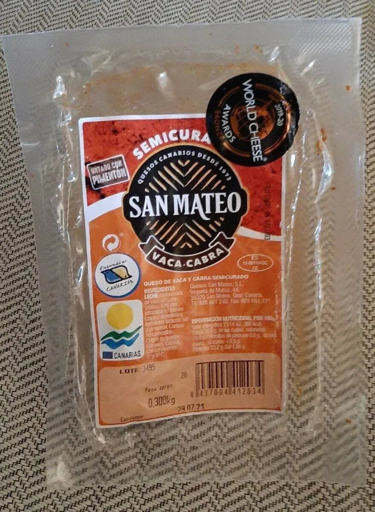 Queso cabra/vaca semicurada