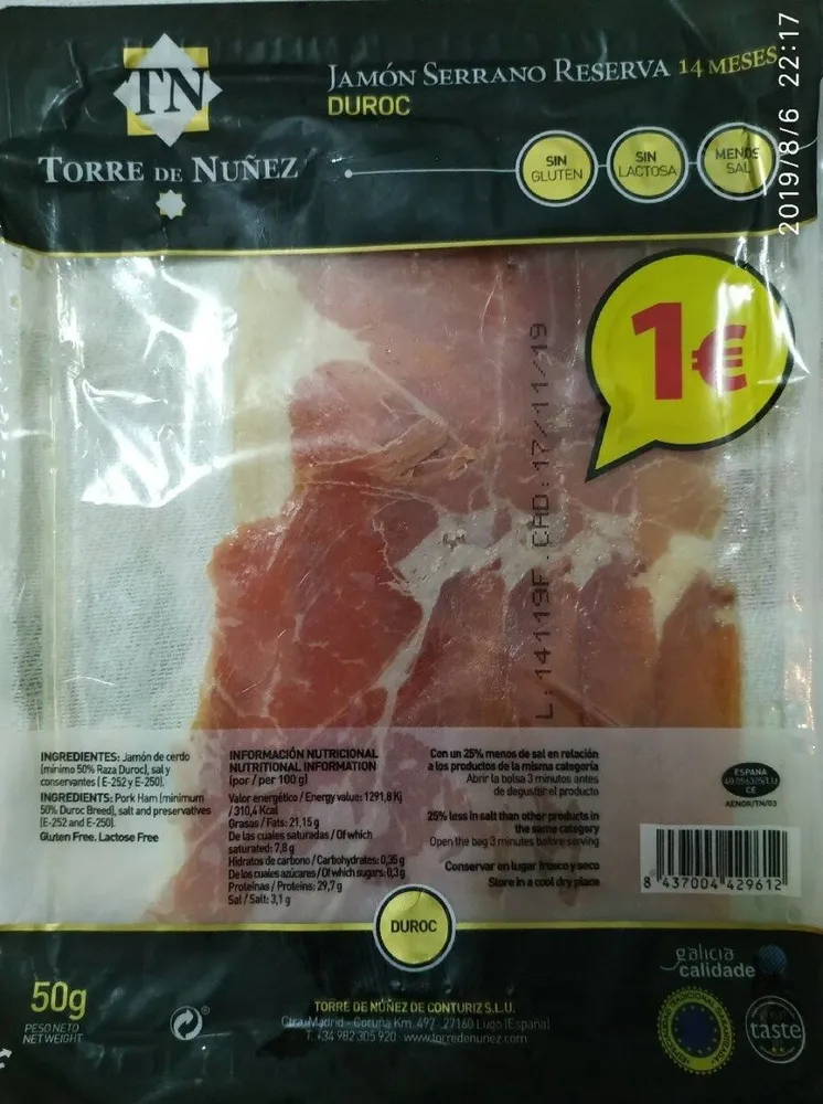 Jamón Serrano Reserva