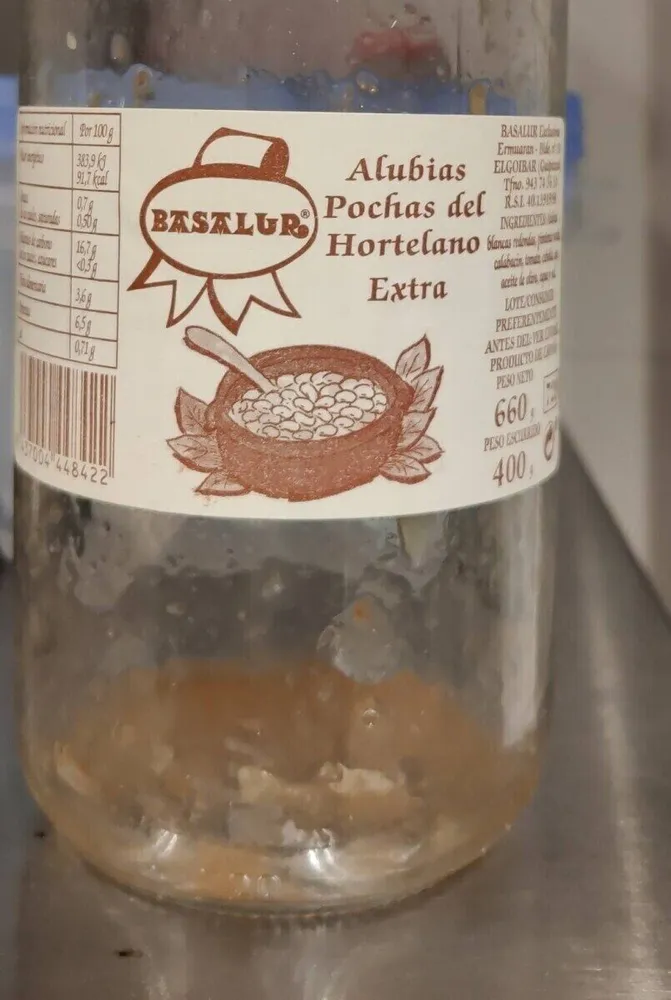 Alubias pochas del hortelano extra