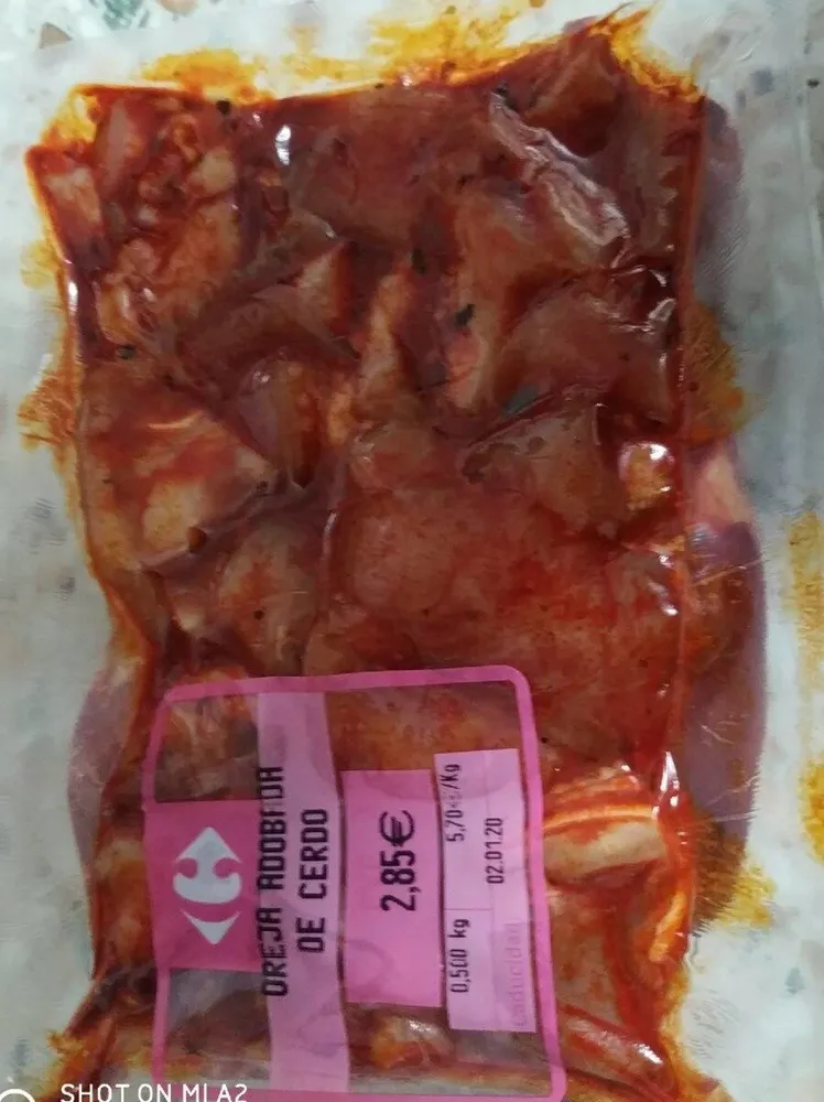 Oreja de cerdo