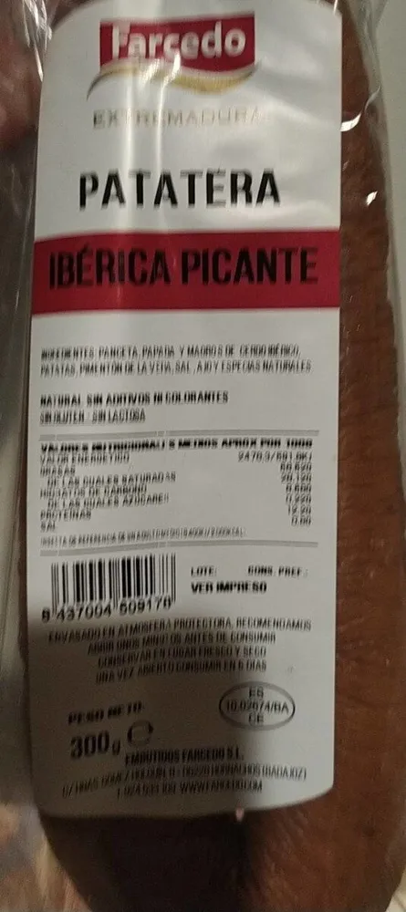 Patatera ibérica picante