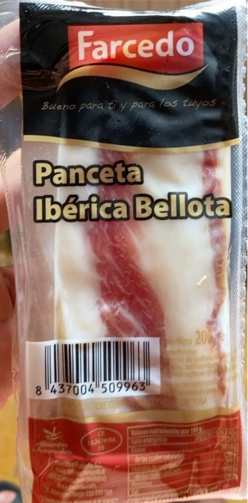 Panceta Iberica Bellota