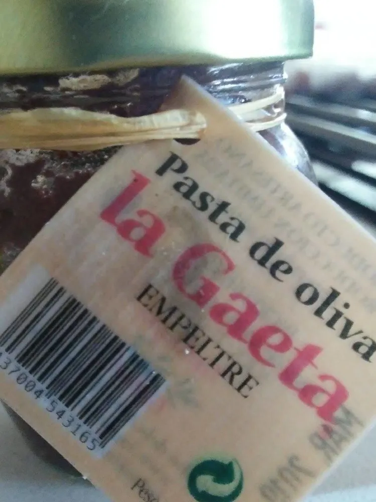 Pasta de oliva Empeltre