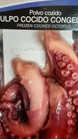 Pulpo cocido congelado