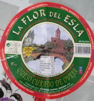 La flor del esla, queso curado de oveja
