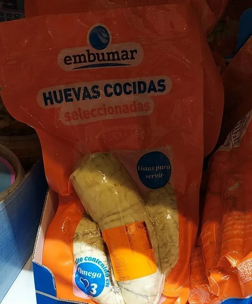 Huevas cocidas
