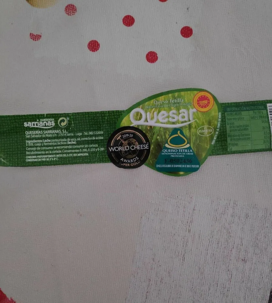 Queso tetilla