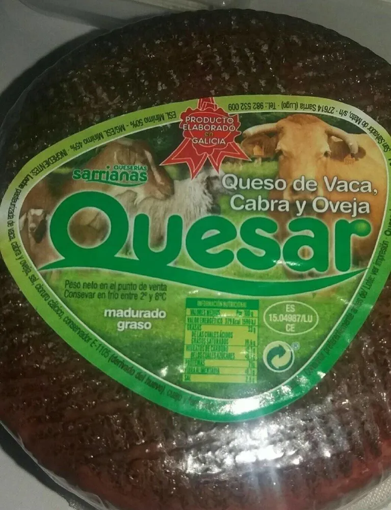Queso madurado graso