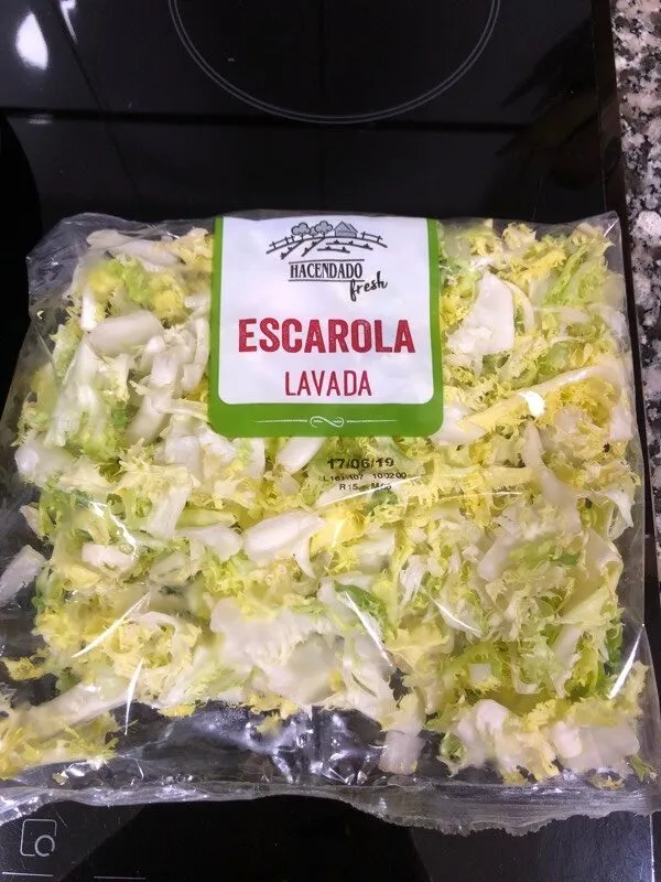 Escarola lavada