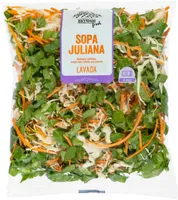 Sopa juliana para microondas