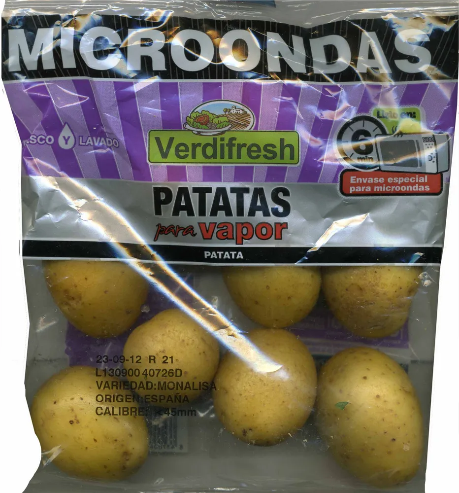 Patatas para vapor