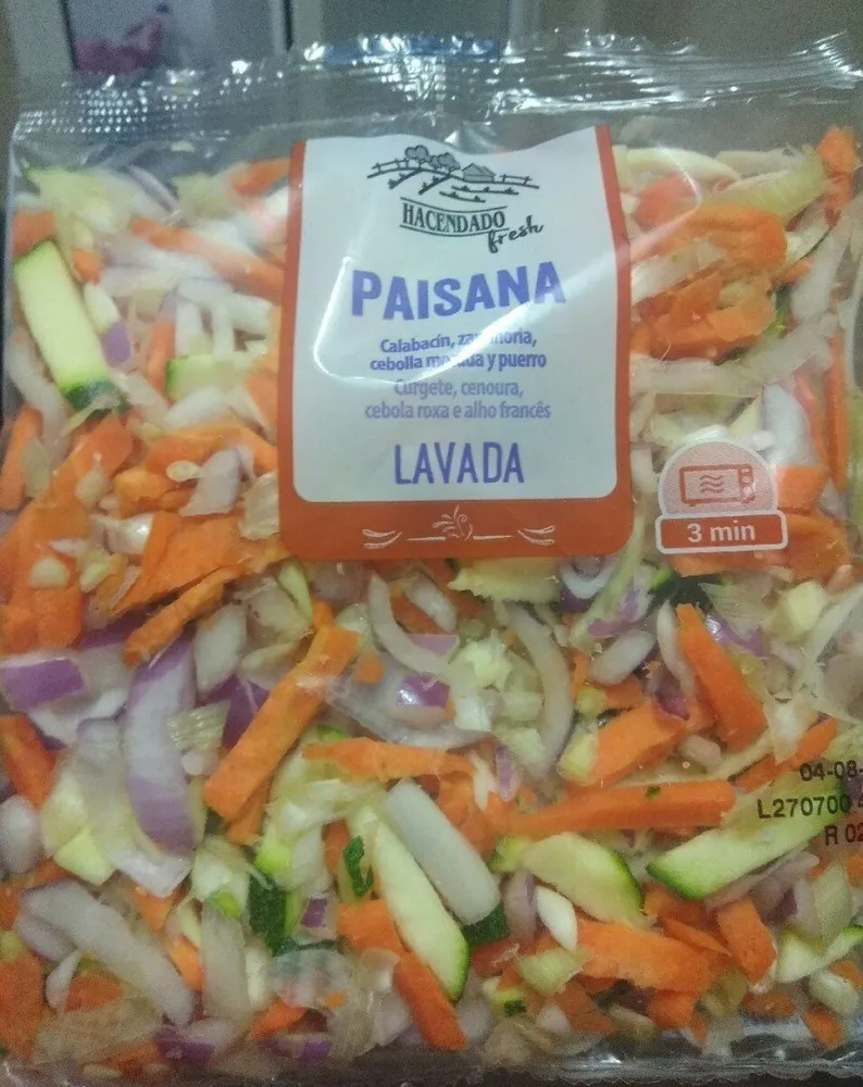 Verduras paisana