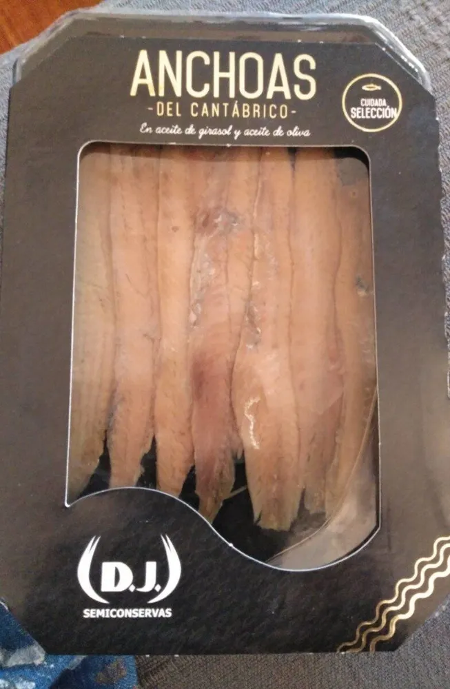Anchoas del Cantábric