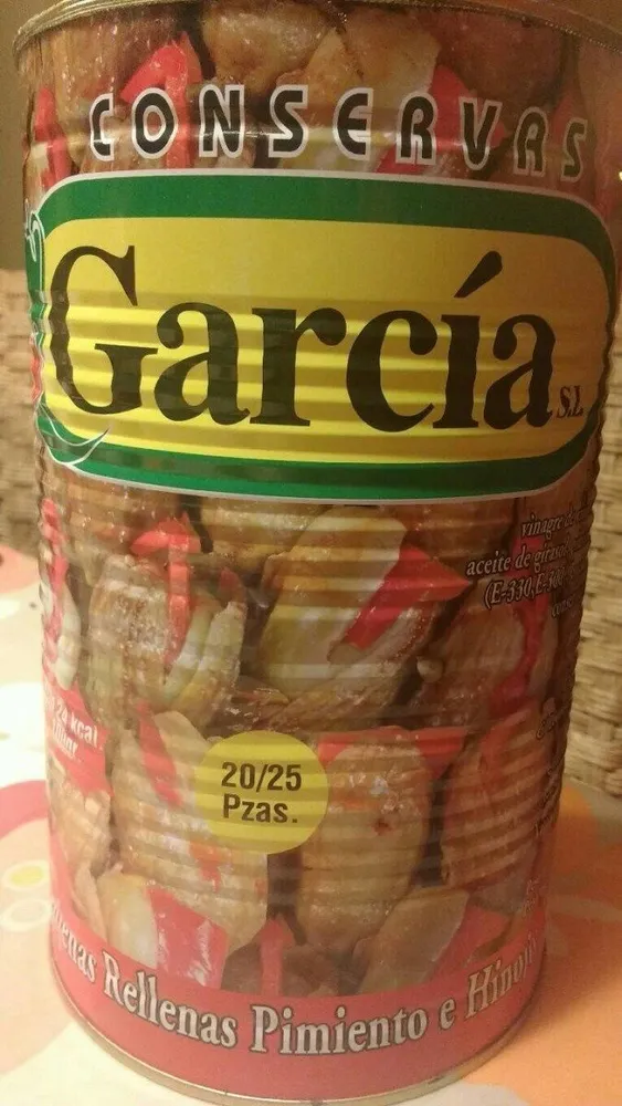 Berenjenas rellenas con Pimiento eHinojo