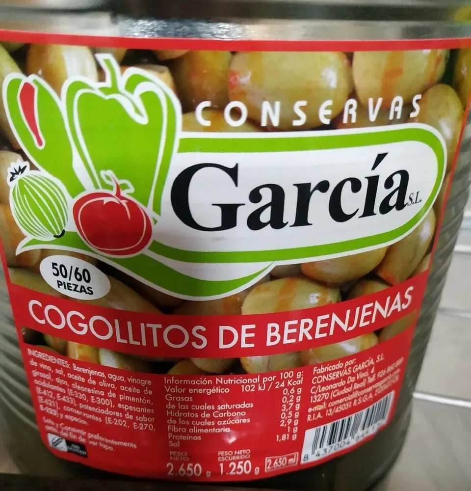 Cogollitos de Berenjenas