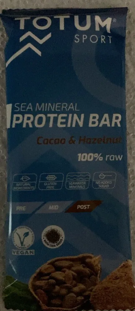 Barrita energetica cacao and Hazelnut