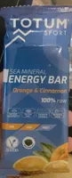 Energy bar orange and cinnamon