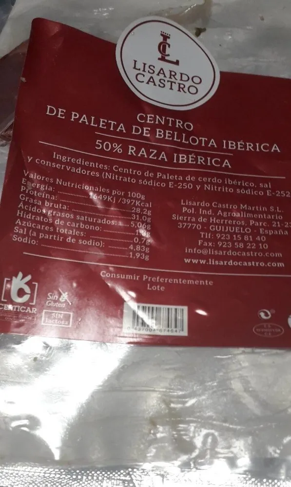 Paleta de bellota