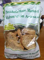 Pan tostado especial de régimen