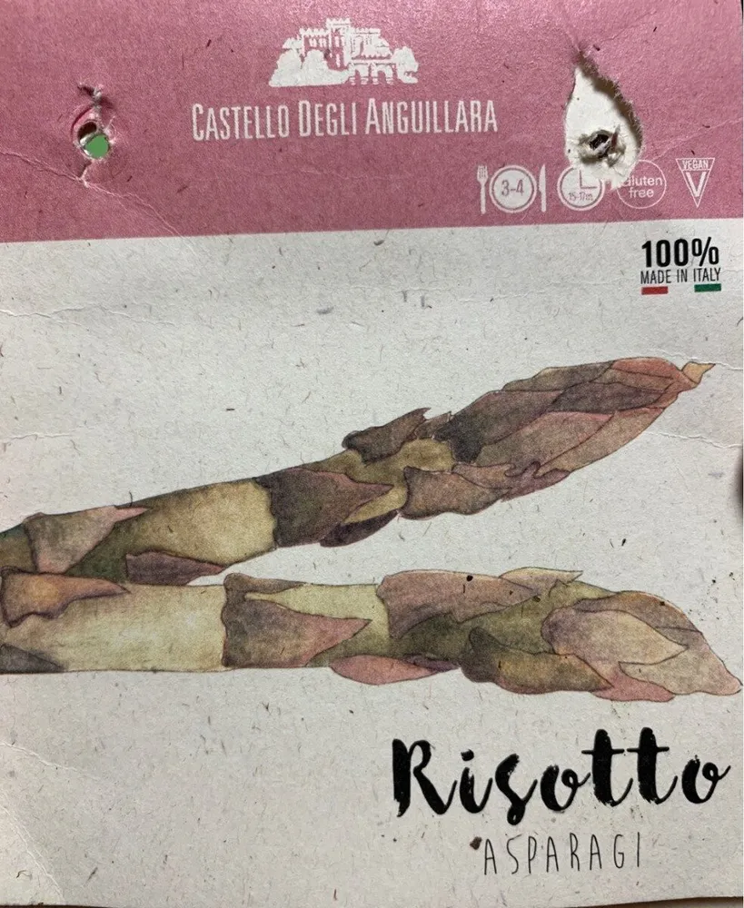 Risotto de espárragos