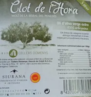 Oli d'oliva verge extra