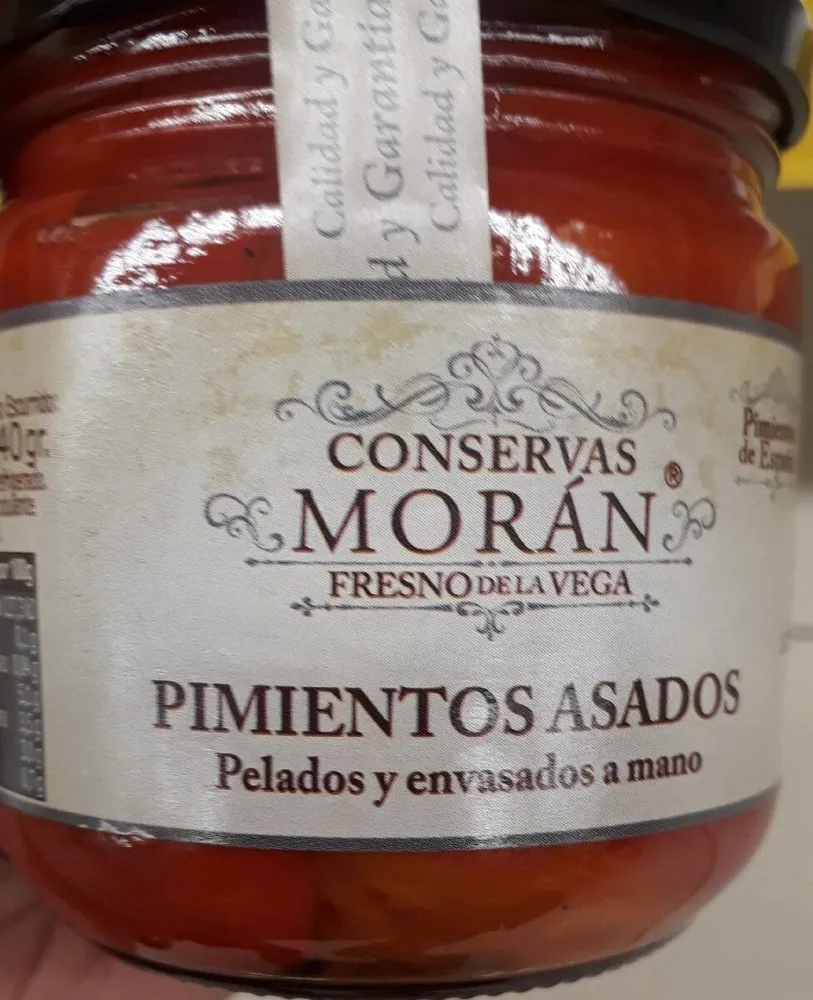 Pimiento asado Morán