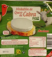 Medallón de queso de cabra fresco