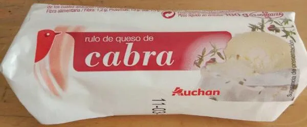 rulo de queso de cabra