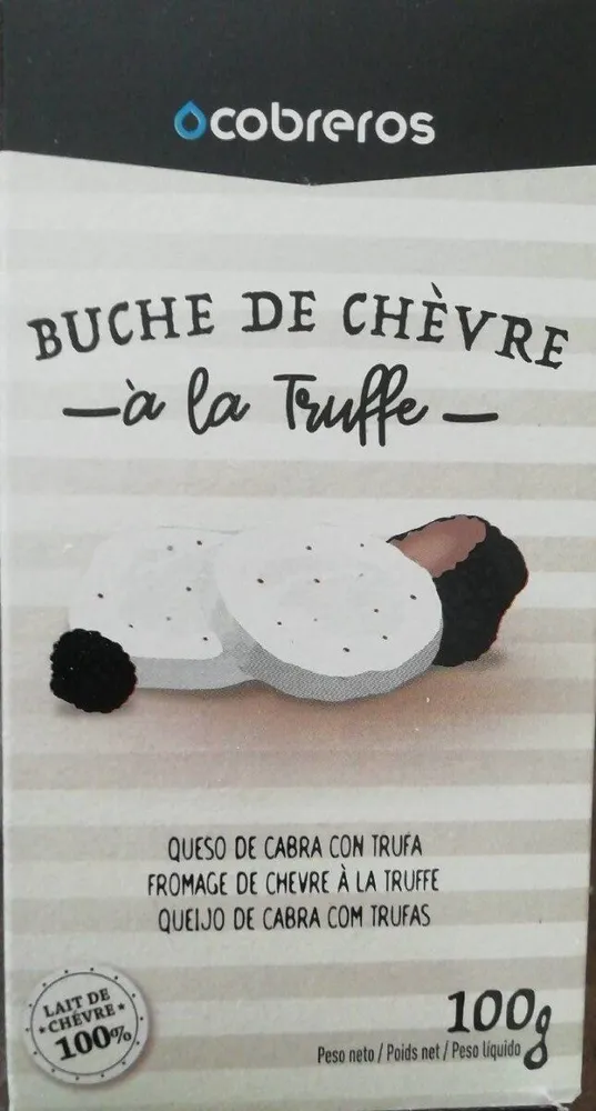 Bûche de chèvre à la truffe