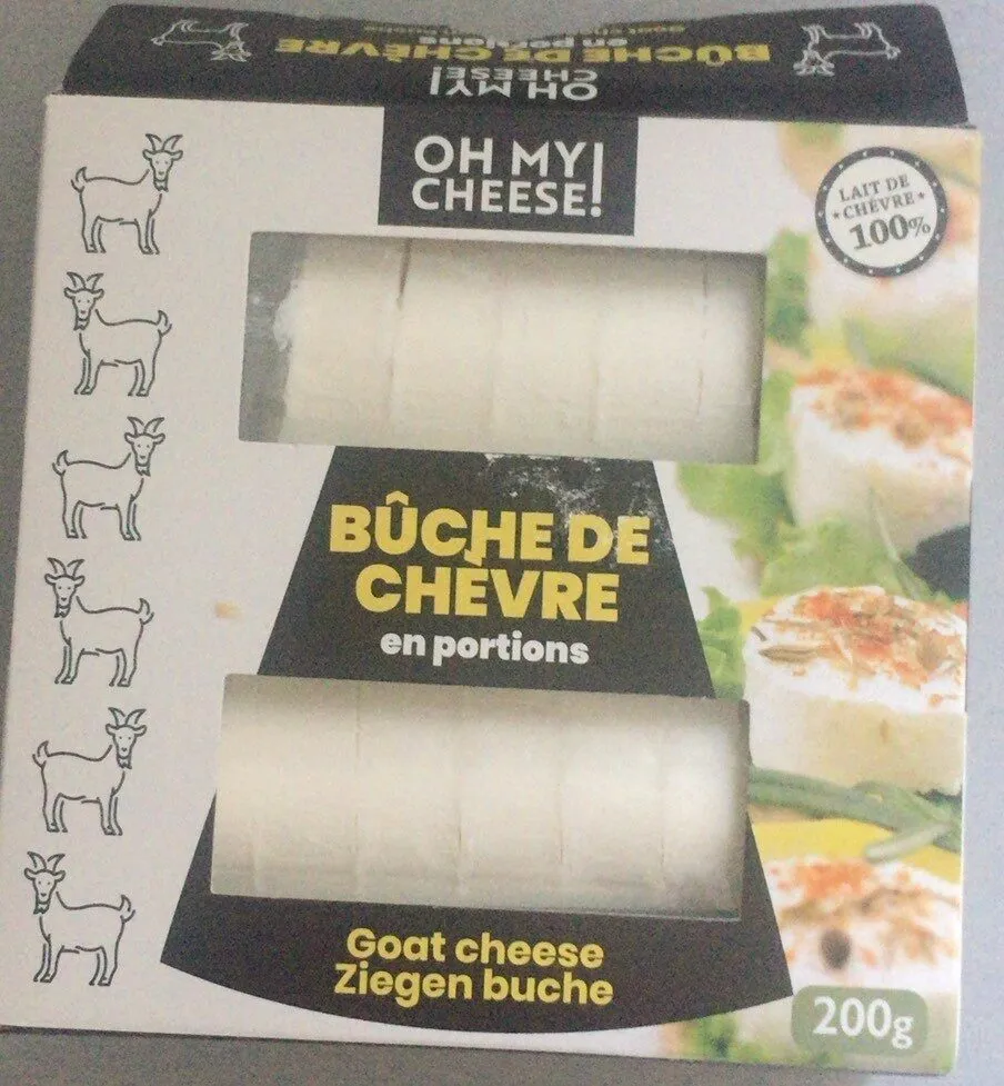 Bûche de chèvre en portions