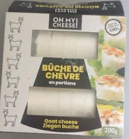 Bûche de chèvre en portions