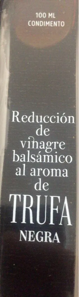 Reducción de vinagre balsámico al aroma De trufa negra