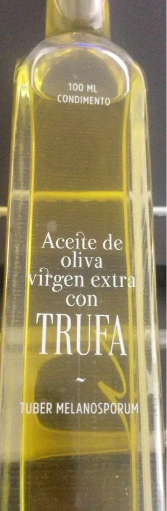 Aceitede oliva virgen extra con trufa