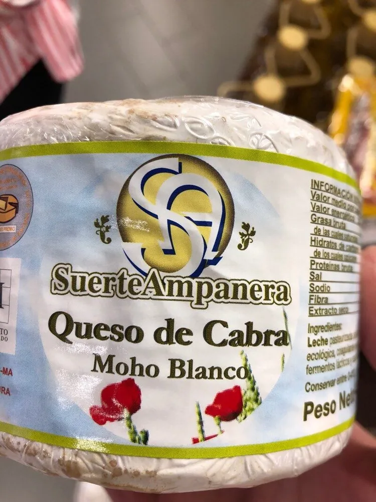 Queso de cabra moho blanco