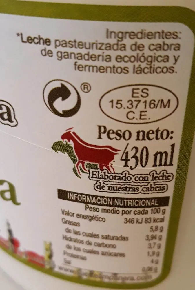 Kefir de cabra